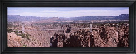 Framed Royal Gorge Suspension Bridge, Colorado, USA Print