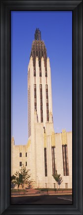 Framed Boston Avenue United Methodist Church in Tulsa, Oklahoma, USA Print