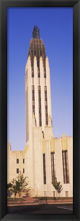 Framed Boston Avenue United Methodist Church in Tulsa, Oklahoma, USA Print