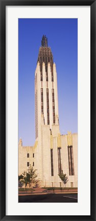 Framed Boston Avenue United Methodist Church in Tulsa, Oklahoma, USA Print