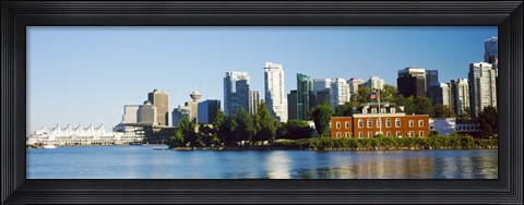 Framed City at the waterfront, Vancouver, British Columbia, Canada 2013 Print