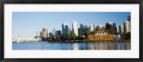 Framed City at the waterfront, Vancouver, British Columbia, Canada 2013 Print