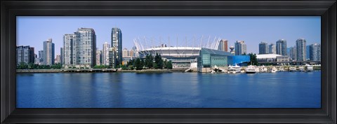 Framed BC Place Stadium, Vancouver, British Columbia, Canada 2013 Print