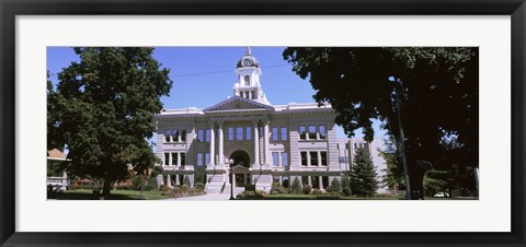 Framed Close Up of Missoula County Courthouse, Missoula, Montana Print