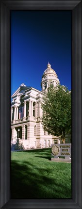 Framed Wyoming State Capitol Building, Cheyenne, Wyoming, USA Print