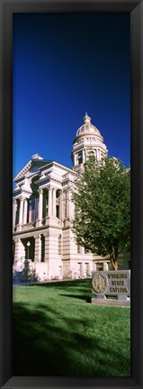 Framed Wyoming State Capitol Building, Cheyenne, Wyoming, USA Print