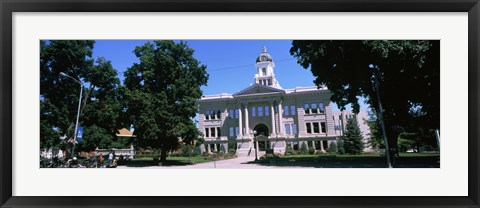 Framed Missoula County Courthouse, Missoula, Montana Print