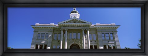 Framed Low angle view of Missoula County Courthouse, Missoula, Montana, USA Print