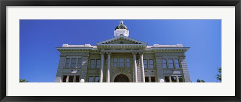 Framed Low angle view of Missoula County Courthouse, Missoula, Montana, USA Print