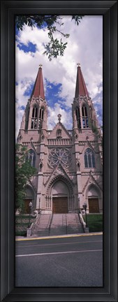 Framed Facade of the Cathedral of St. Helena, Helena, Montana, USA Print