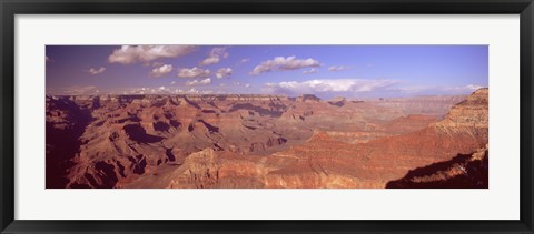Framed Grand Canyon National Park on a sunny day, Arizona Print