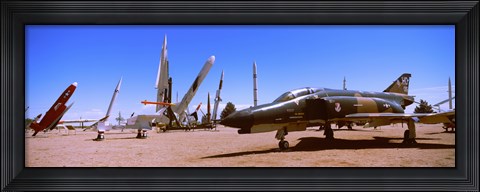 Framed White Sands Missile Base, White Sands Missile Range Museum, Alamogordo, New Mexico Print