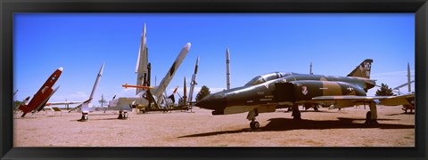 Framed White Sands Missile Base, White Sands Missile Range Museum, Alamogordo, New Mexico Print