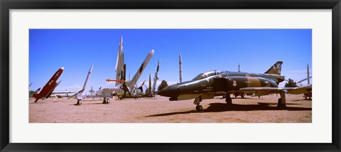 Framed White Sands Missile Base, White Sands Missile Range Museum, Alamogordo, New Mexico Print