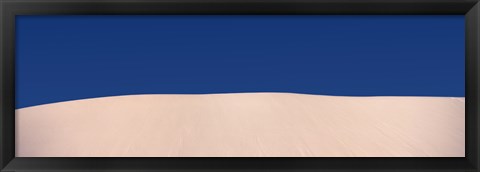 Framed New Mexico White Sands Desert Print