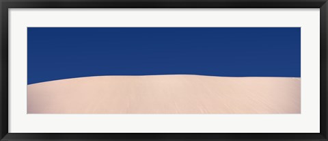 Framed New Mexico White Sands Desert Print