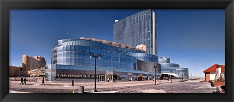 Framed Newest Revel casino at Atlantic City, Atlantic County, New Jersey, USA Print