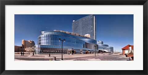 Framed Newest Revel casino at Atlantic City, Atlantic County, New Jersey, USA Print