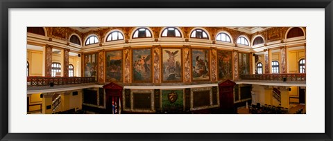 Framed Interiors of the Aula Magna, University of Havana, Havana, Cuba Print