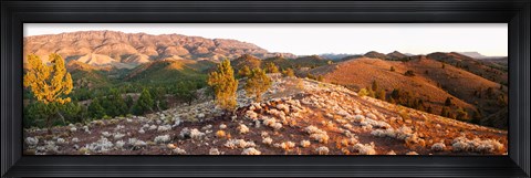 Framed Arkaba Station at sunset, Flinders Ranges, South Australia, Australia Print