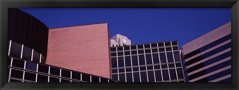 Framed Low angle view of a modern building, St. Louis, Missouri, USA Print