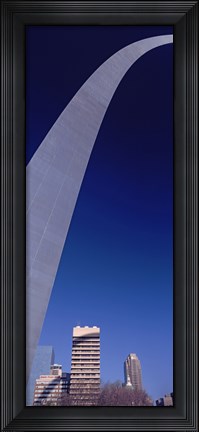 Framed Low angle view of the Gateway Arch, St. Louis, Missouri, USA 2013 Print