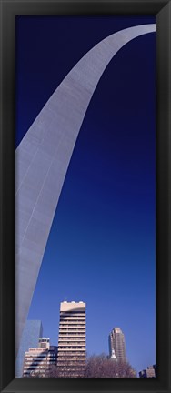 Framed Low angle view of the Gateway Arch, St. Louis, Missouri, USA 2013 Print