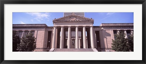 Framed Facade of the War Memorial Auditorium, Nashville, Tennessee Print