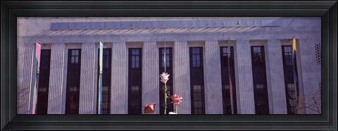 Framed Facade of the Frist Center For The Visual Arts, Nashville, Tennessee, USA Print