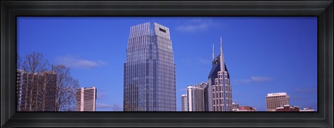 Framed Pinnacle at Symphony Place and BellSouth Building at downtown Nashville, Tennessee Print