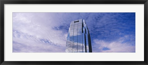 Framed Pinnacle at Symphony Place building at downtown Nashville, Tennessee Print