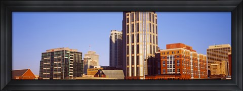 Framed Buildings in a downtown district, Nashville, Tennessee, USA 2013 Print
