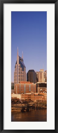 Framed Buildings in a city, BellSouth Building, Nashville, Tennessee, USA Print