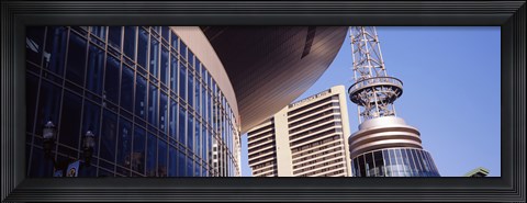Framed Low angle view of Bridgestone Arena, Nashville, Tennessee, USA Print