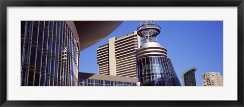 Framed Buildings in a city, Nashville, Tennessee Print