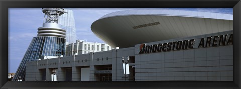 Framed Central Police Precinct at Bridgestone Arena, Nashville, Tennessee Print