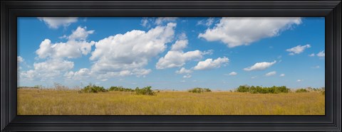 Framed Clouds over Everglades National Park, Florida, USA Print