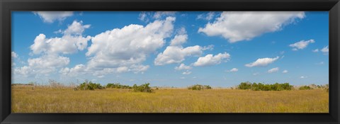 Framed Clouds over Everglades National Park, Florida, USA Print