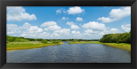 Framed Clouds over the Myakka River, Myakka River State Park, Sarasota County, Florida, USA Print