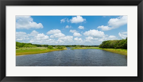 Framed Clouds over the Myakka River, Myakka River State Park, Sarasota County, Florida, USA Print