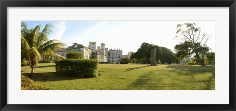 Framed Facade of a building, Havana, Cuba Print