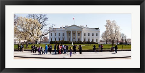 Framed White House, Washington DC Print