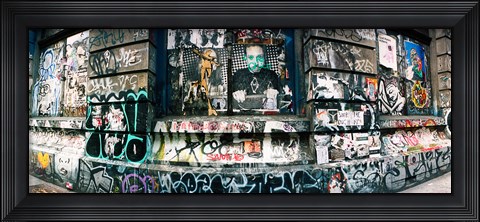 Framed Bowery Street, Soho, Manhattan, New York City, New York State Print
