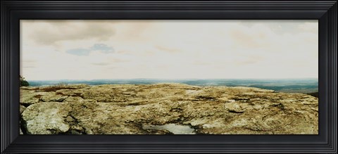 Framed Rock formations, Gertrude's Nose, Minnewaska State Park, Catskill Mountains, New York State, USA Print