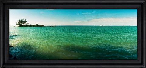 Framed Ocean view, Morro De Sao Paulo, Tinhare, Cairu, Bahia, Brazil Print
