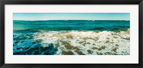 Framed Ocean View at Morro De Sao Paulo, Tinhare, Cairu, Bahia, Brazil Print