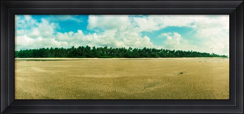 Framed Morro De Sao Paulo Beach, Bahia, Brazil Print