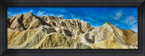 Framed Mountain Range, Twenty Mule-Team Canyon, Death Valley, Death Valley National Park, California, USA Print