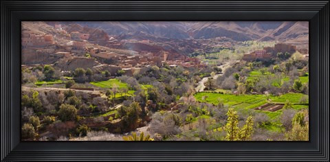 Framed Dades Gorges, Morocco Print