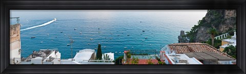 Framed Positano, Amalfi Coast, Italy Print